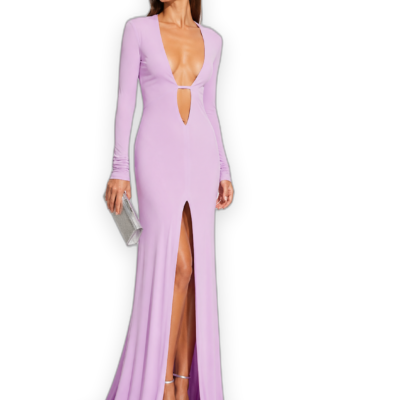 Dundas Orion Lilac Evening Dress