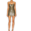 Fannie Schiavoni Kaia Dress — Gold