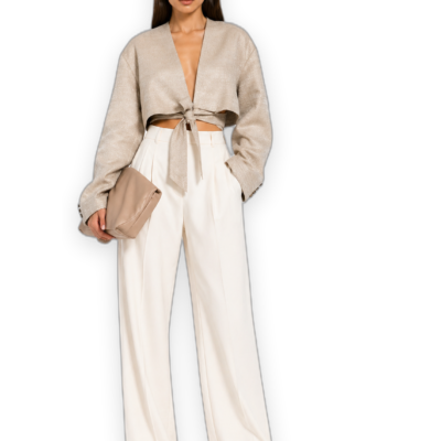 The Mannei The Basse Cropped Blazer