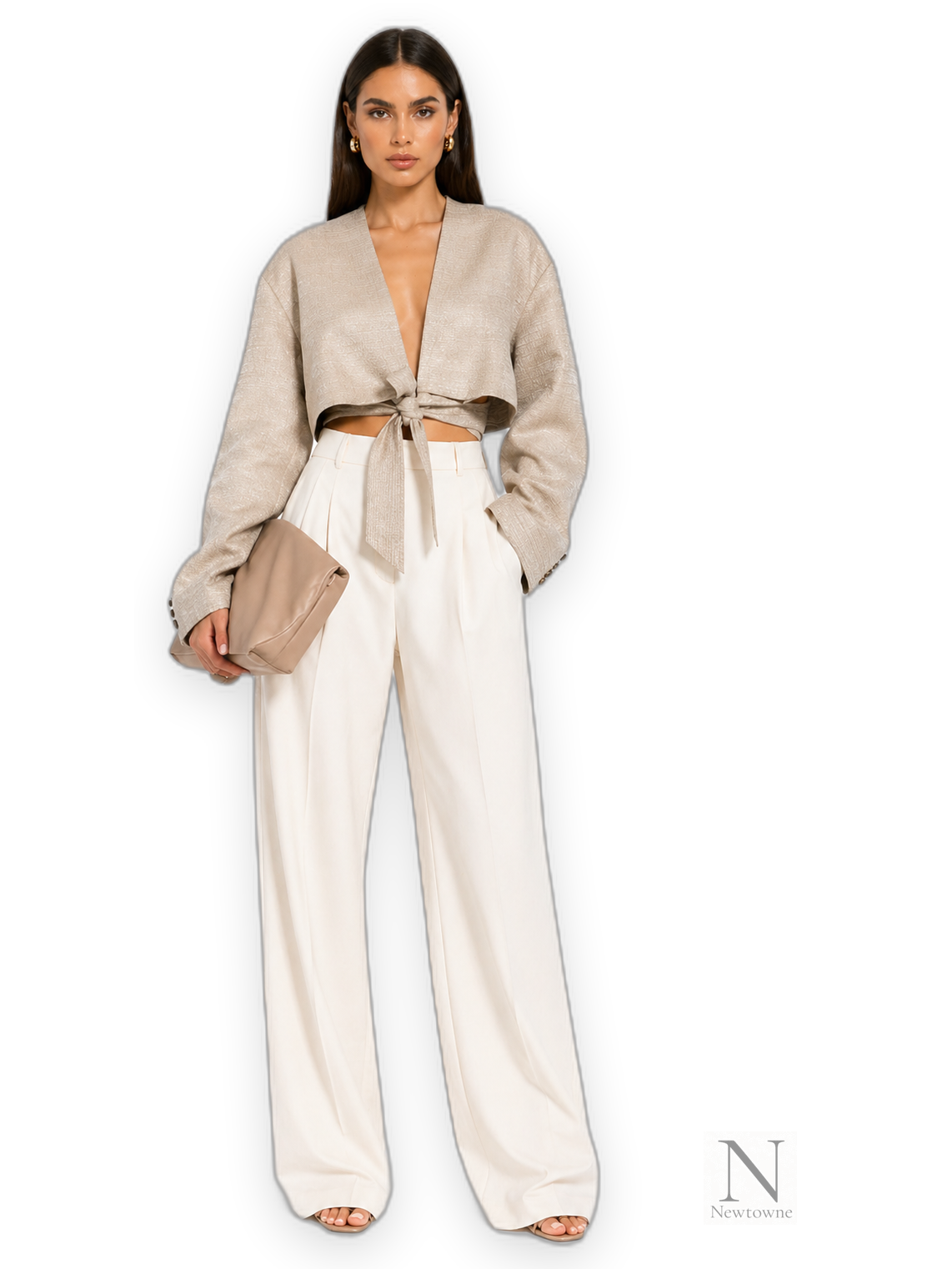 The Mannei The Basse Cropped Blazer