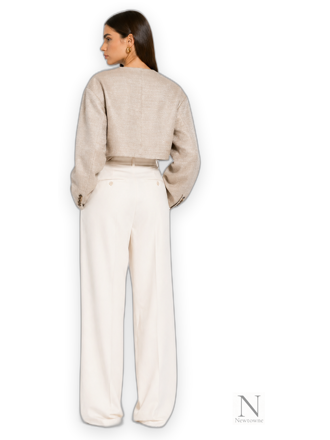 The Mannei The Basse Cropped Blazer