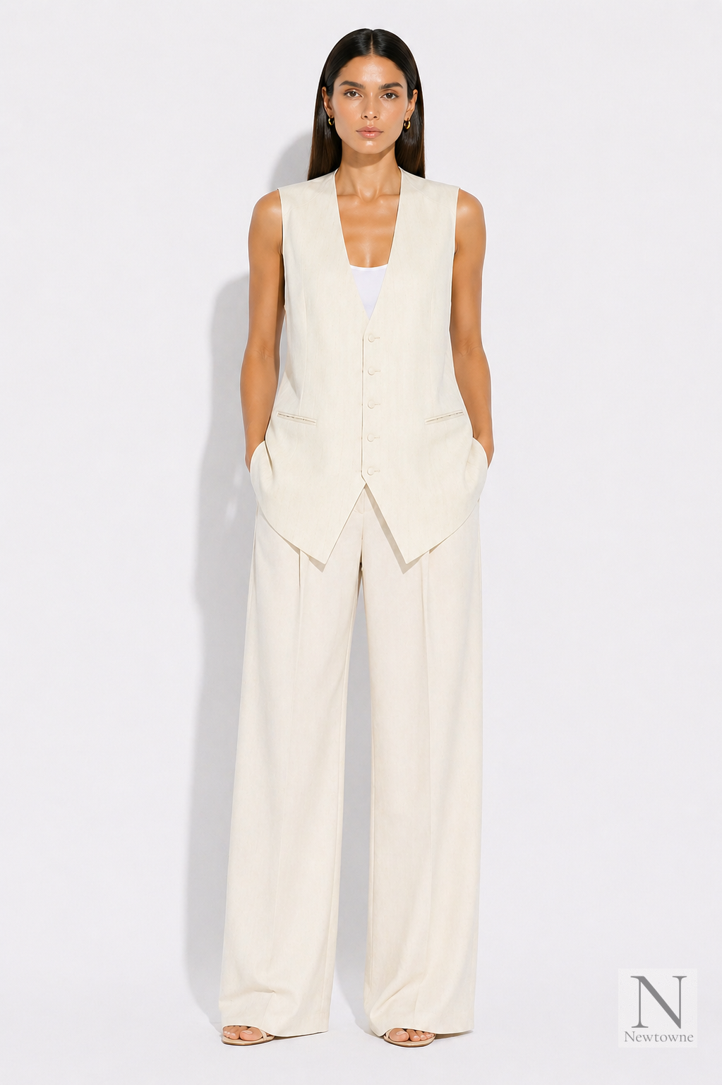 Petar Petrov Wali Straw Waistcoat