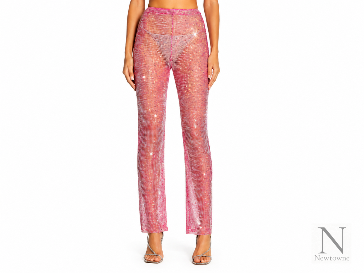 Santa Brands Sparkling Pant — Pink Raspberry