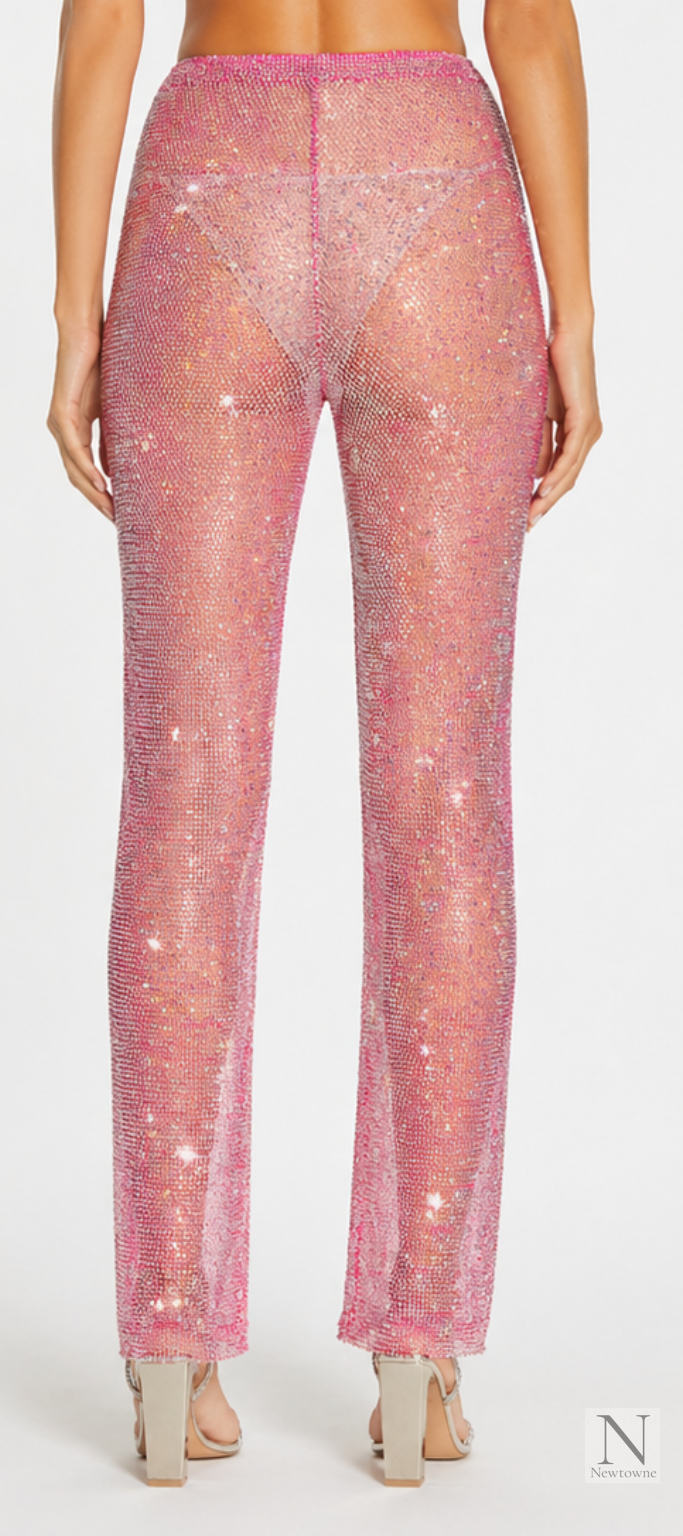 Santa Brands Sparkling Pant — Pink Raspberry