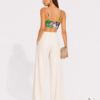 Area NYC Butterfly Printed Cami Top — Green Multi