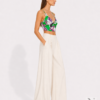 Area NYC Butterfly Printed Cami Top — Green Multi