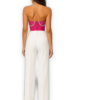 Area NYC Crystal Watermelon Cup Bustier — Fuchsia