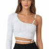 Aya Muse Amalfi Knit Top — Ice Melt