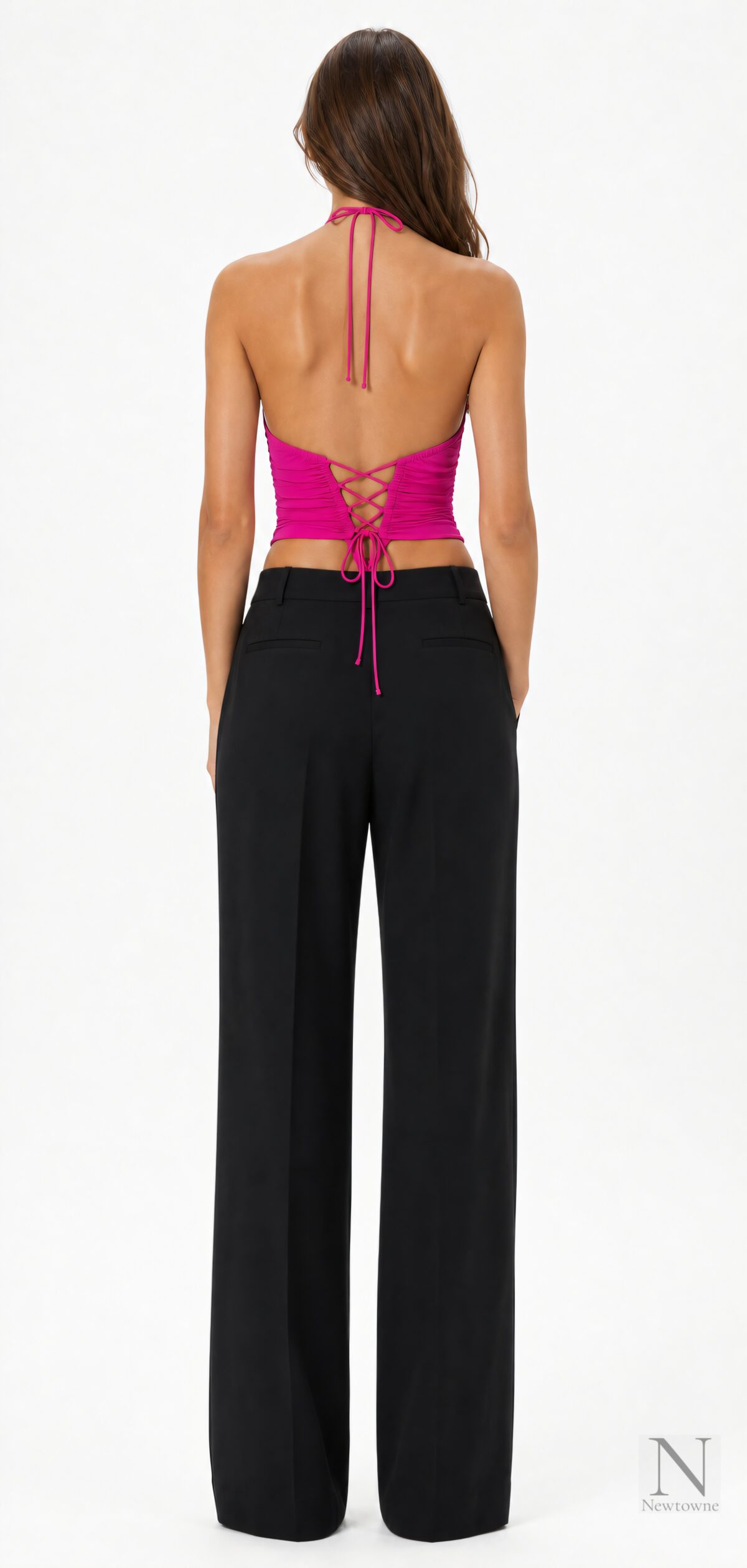 AMAZUIN Asya Bodysuit — Purple Pink