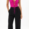 AMAZUIN Asya Bodysuit — Purple Pink