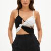 ATXV Lira Top — Black Silver