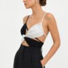 ATXV Lira Top — Black Silver