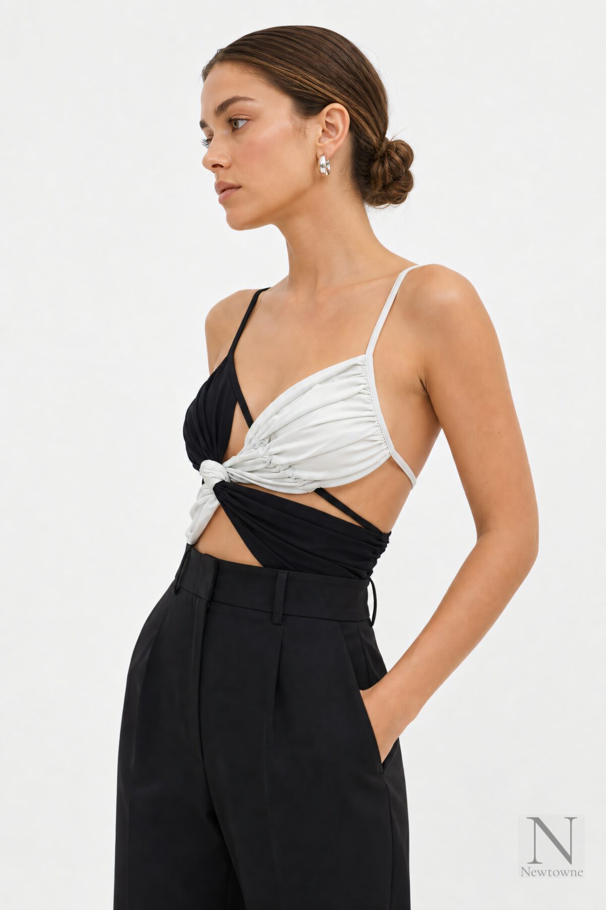 ATXV Lira Top — Black Silver