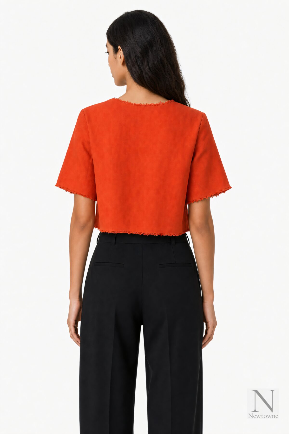 Celeste Tesoriero Conscious Canvas Top — Bright Red