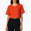 Celeste Tesoriero Conscious Canvas Top — Bright Red