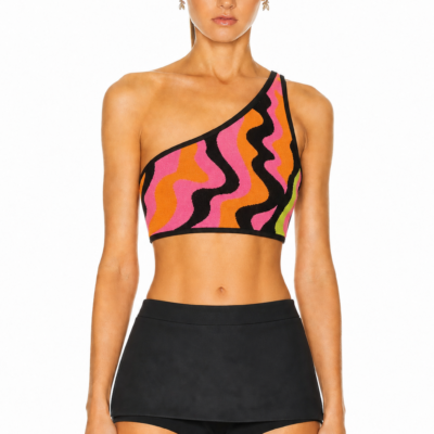 JoosTricot Cher Rainbow Crop Top — Rainbow