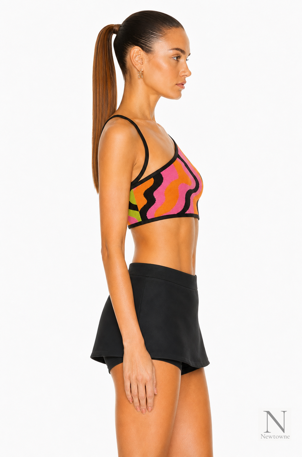 JoosTricot Cher Rainbow Crop Top — Rainbow