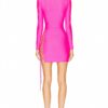 Dundas Coco Bijoux Mini Dress — Hot Pink