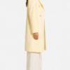 Christopher Esber Cotton Button Long Jacket — Yellow
