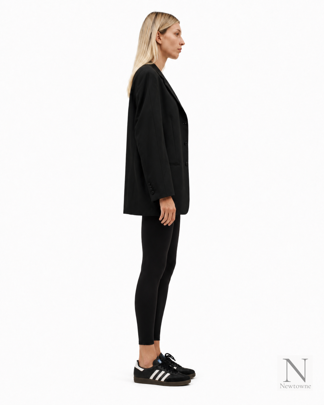 Havre Studio Tuxedo Blazer — Black