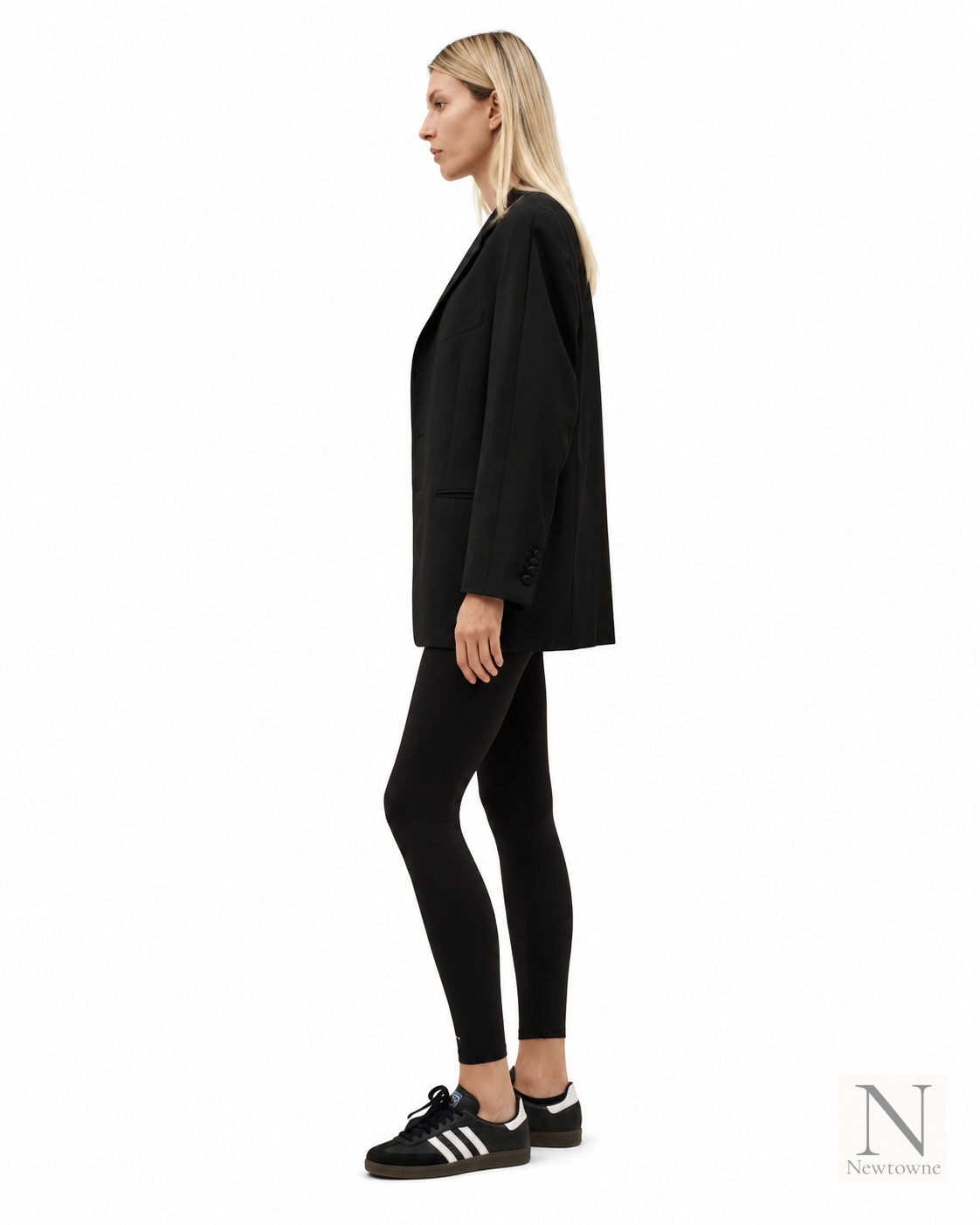 Havre Studio Tuxedo Blazer — Black