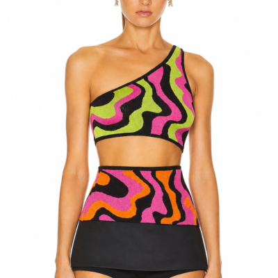 JoosTricot Cher Rainbow Cut Out Top — Rainbow