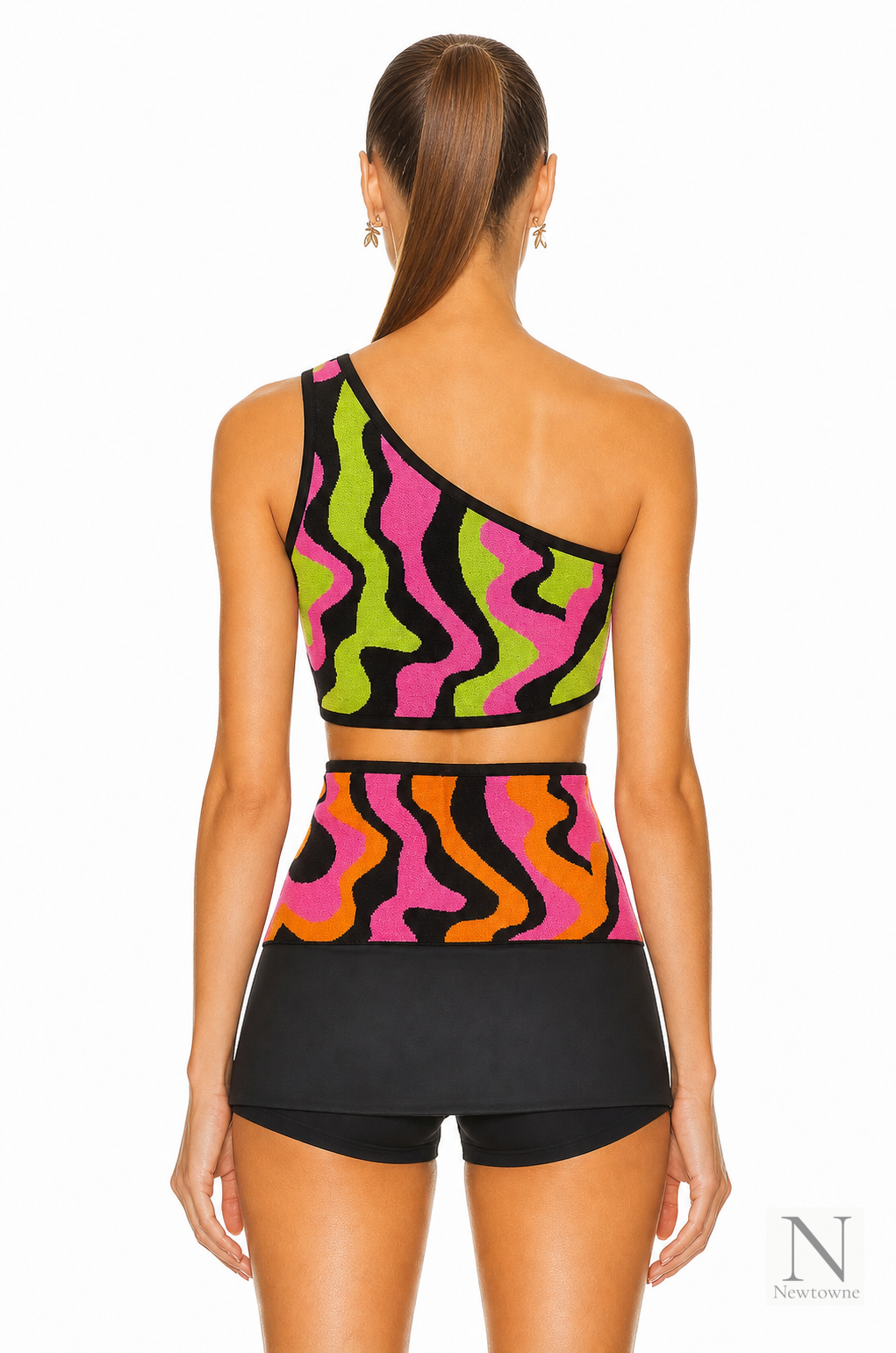 JoosTricot Cher Rainbow Cut Out Top — Rainbow