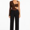 Roberta Einer Legato Bodysuit — Brown