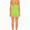 Dundas Lexi Mini Dress — Lime Green