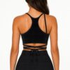Ottolinger Velvet Lounge Bra — Black