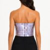 New Arrivals Sirena Mysian Top — Amethyst