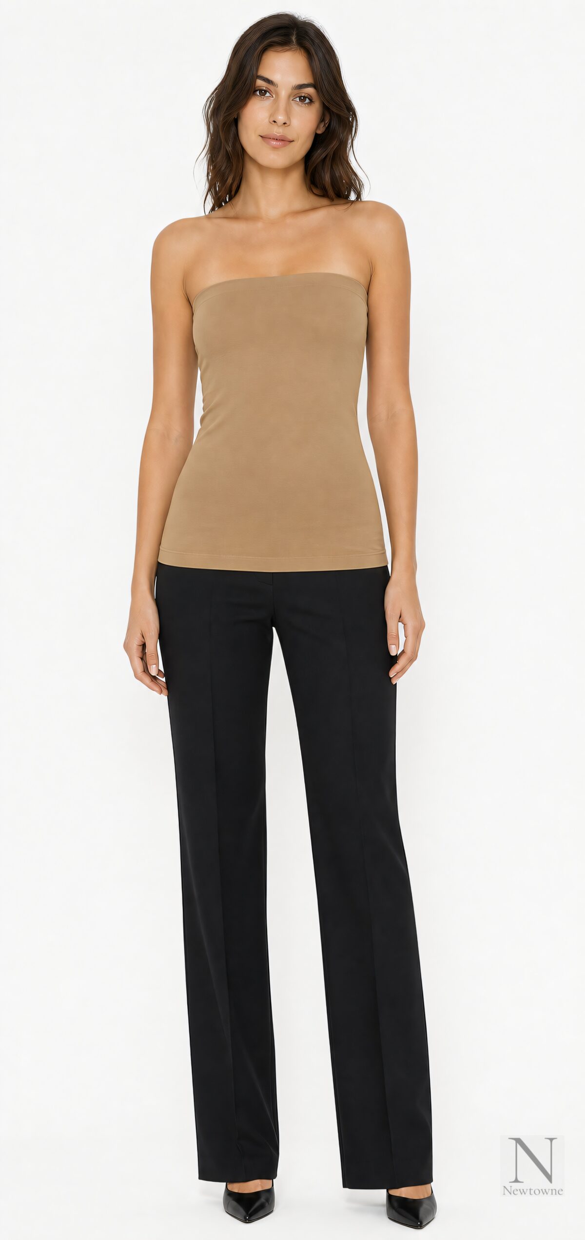 Wolford Fatal Sleeveless Top — Cafe au Lait
